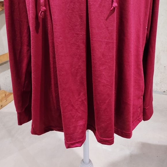 Hooded casual long sleeve top. Womans 14 - Picture 4 of 11